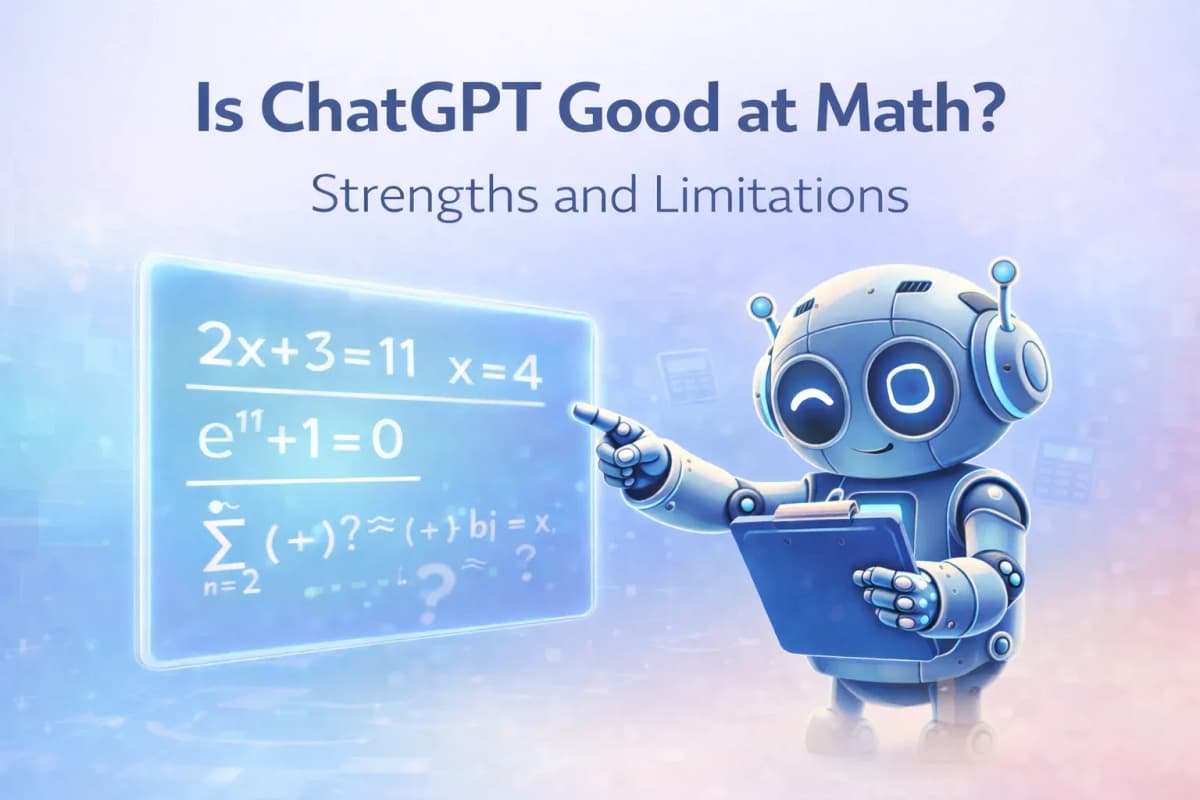 is chatgpt good at math